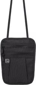 Go Travel skrytá kapsa na krk Classic Passport Pouch liquorice black Go Travel skrytá kapsa na krk Classic Passport Pouch liquorice black