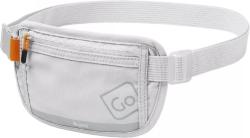 Go Travel skrytá ľadvinka RFID Waist Wallet silver