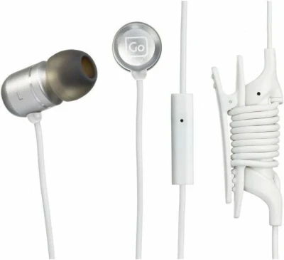 Go Travel Mobile Control Earphones bílá sluchátka