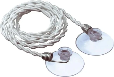 Go Travel šňůra na prádlo Travel Clothes Line absolute white Go Travel šňůra na prádlo Travel Clothes Line absolute white