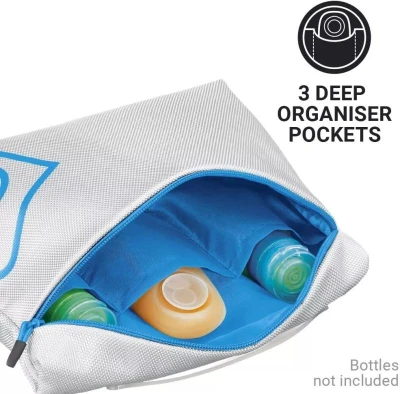 Go Travel Everyday Wash Bag stříbrná toaletní taška