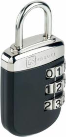 Go Travel zámek Secure Lock Big Wheel black Go Travel zámek Secure Lock Big Wheel black