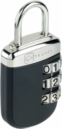 Go Travel zámek Secure Lock Big Wheel black Go Travel zámek Secure Lock Big Wheel black