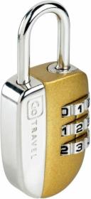 Go Travel zámek Secure Lock gold Go Travel zámek Secure Lock gold