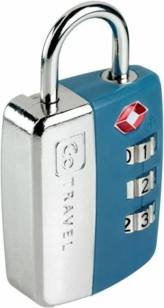 Go Travel zámek Secure Lock TSA blue Go Travel zámek Secure Lock TSA blue