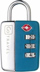 Go Travel zámek Secure Lock TSA blue