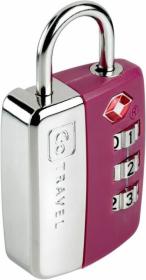 Go Travel zámek Secure Lock TSA violet Go Travel zámek Secure Lock TSA violet