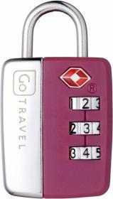Go Travel zámek Secure Lock TSA violet