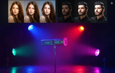 Godox RS100Bi 1K černé Bi-Color LED fotografické světlo