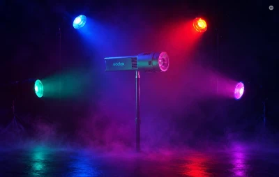 Godox RS100R RGB černé LED fotografické světlo