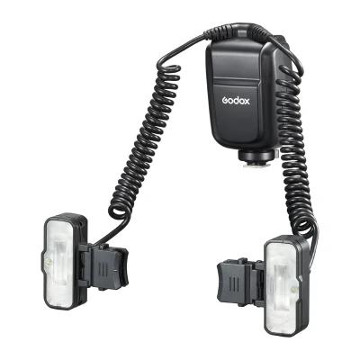 Godox MF-T76C černý dvouhlavý makro blesk pro Canon