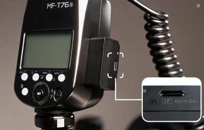 Godox MF-T76S pro Sony černý dvouhlavý makro blesk