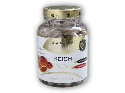 Golden Natur Exclusive Reishi 50% polysacharidů 100 kapslí Golden Natur Exclusive Reishi 50% polysacharidů 100 kapslí