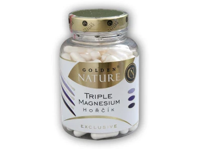 Golden Natur Exclusive Triple magnesium-hořčík 100 kapslí Golden Natur Exclusive Triple magnesium-hořčík 100 kapslí