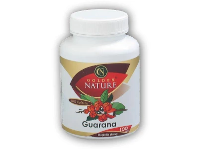 Golden Natur Guarana 10% kofeinu 100 kapslí Golden Natur Guarana 10% kofeinu 100 kapslí
