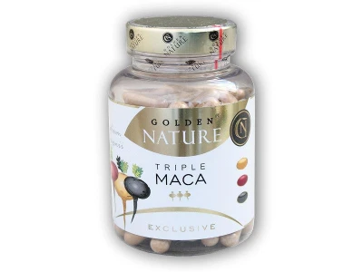 Golden Natur Triple Maca 100 kapslí Golden Natur Triple Maca 100 kapslí