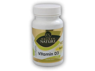Golden Natur Vitamin D3 2000 I.U. SOFTGELS 100 kapslí Golden Natur Vitamin D3 2000 I.U. SOFTGELS 100 kapslí