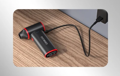 Gooloo F3 černý elektrický foukač