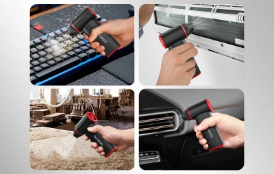 Gooloo F3 černý elektrický foukač