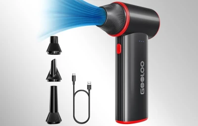 Gooloo F3 černý elektrický foukač