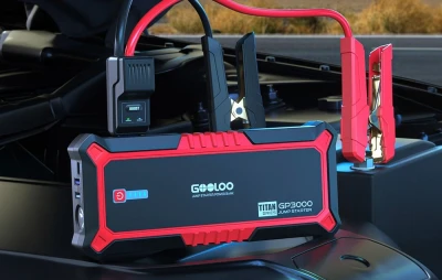 Gooloo GP3000 černo-červený 59,2 Wh startovací zdroj