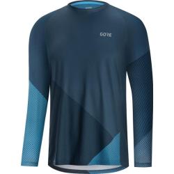 Gore C5 Trail Long Sleeve Jersey cyklodres POUZE desert green L - sytě zelená (VÝPRODEJ)