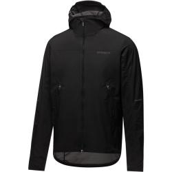 Gore Fernflow Hooded Windbreaker Mens black