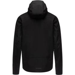 Gore Fernflow Hooded Windbreaker Mens black