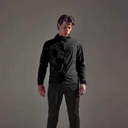 Gore Fernflow Hooded Windbreaker Mens black