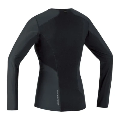 Gore M Wmn GWS BL LS Shirt black dámský dres