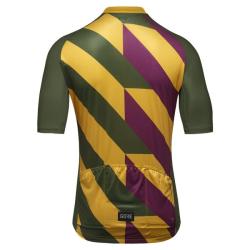 Gore Signal Jersey Mens dres POUZE neon yellow/multicolor XL - červená (VÝPRODEJ)
