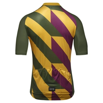 Gore Signal Jersey Mens dres POUZE neon yellow/multicolor XL - červená (VÝPRODEJ)