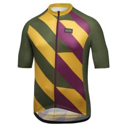 Gore Signal Jersey Mens dres POUZE neon yellow/multicolor XL - červená (VÝPRODEJ)