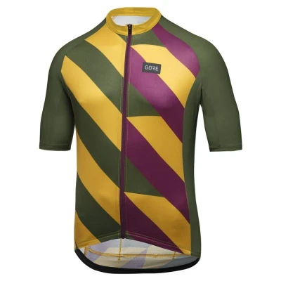 Gore Signal Jersey Mens dres POUZE neon yellow/multicolor XL - červená (VÝPRODEJ)