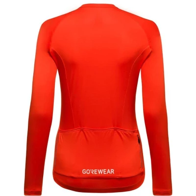 Gore Spinshift Long Sleeve Jersey Womens fireball