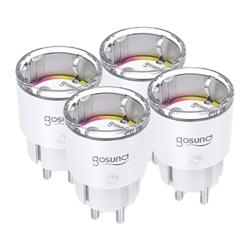 Gosund Chytrá zásuvka EP2-Z ZigBee (čtyřbalení) 10A Gosund Chytrá zásuvka EP2-Z ZigBee (čtyřbalení) 10A