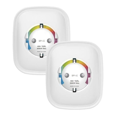Gosund Chytrá zásuvka SP1-HE WiFi, 2 kusy (HomeKit) (dvojbalení) 16A Gosund Chytrá zásuvka SP1-HE WiFi, 2 kusy (HomeKit) (dvojbalení) 16A