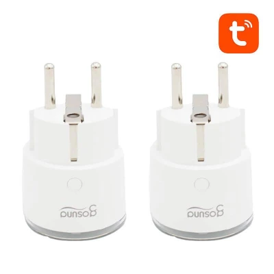 Gosund Chytrá zásuvka WiFi SP111 3680W 16A, Tuya 2-pack