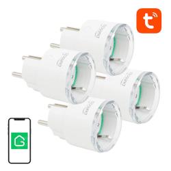 Gosund Chytrá zásuvka WiFi SP111 3680W 16A, Tuya 4-pack
