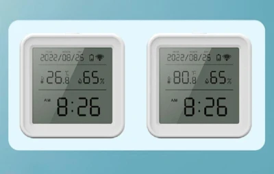 Gosund Chytrý senzor teploty a vlhkosti Wi-Fi S6 (LCD displej, podsvícení)