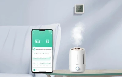 Gosund Chytrý senzor teploty a vlhkosti Wi-Fi S6 (LCD displej, podsvícení)