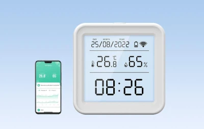Gosund Chytrý senzor teploty a vlhkosti Wi-Fi S6 (LCD displej, podsvícení)