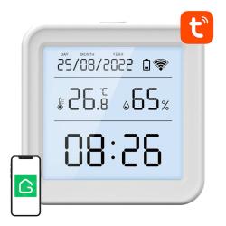 Gosund Chytrý senzor teploty a vlhkosti Wi-Fi S6 (LCD displej, podsvícení)