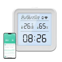 Gosund Chytrý senzor teploty a vlhkosti Wi-Fi S6 (LCD displej, podsvícení)
