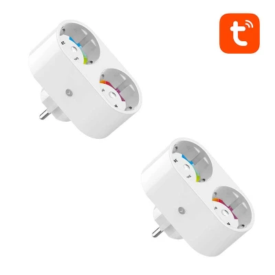 Gosund SP211 bílá 2 ks 3500W dvojitá chytrá WiFi zásuvka