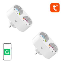 Gosund Duální chytrá zásuvka WiFi SP211 (2-pack) 3500W Tuya