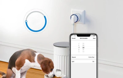 Gosund EP2 10A bílá inteligentní WiFi zásuvka (Matter)