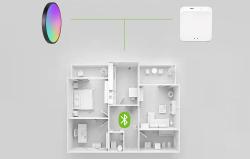 Gosund LB13 bílá chytrá stropní lampa 30cm Bluetooth RGBCW 1600lm Tuya + dálkové ovládání