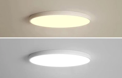 Gosund LB12 bílá stropní chytrá lampa WiFi/Bluetooth 16M RGBCW 1920lm Tuya + dálkové ovládání