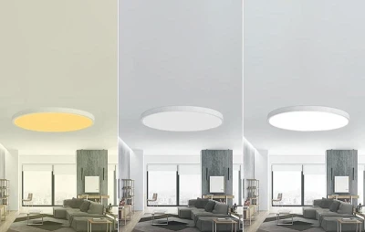 Gosund LB12 bílá stropní chytrá lampa WiFi/Bluetooth 16M RGBCW 1920lm Tuya + dálkové ovládání